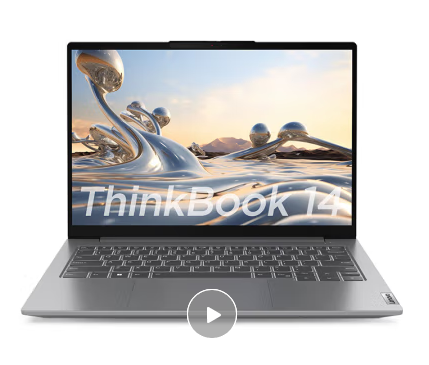 联想/LENOVO ThinkBook 14  便携式计算机 英特尔酷睿i5 14英寸轻薄办公笔记本电脑13代i5-13500H 16G 1T 2.2K 莱茵认证